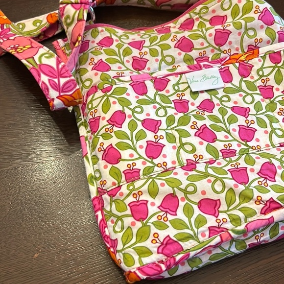 Vera Bradley Spring Floral Quilted Crossbody Bag - Picture 4 of 12